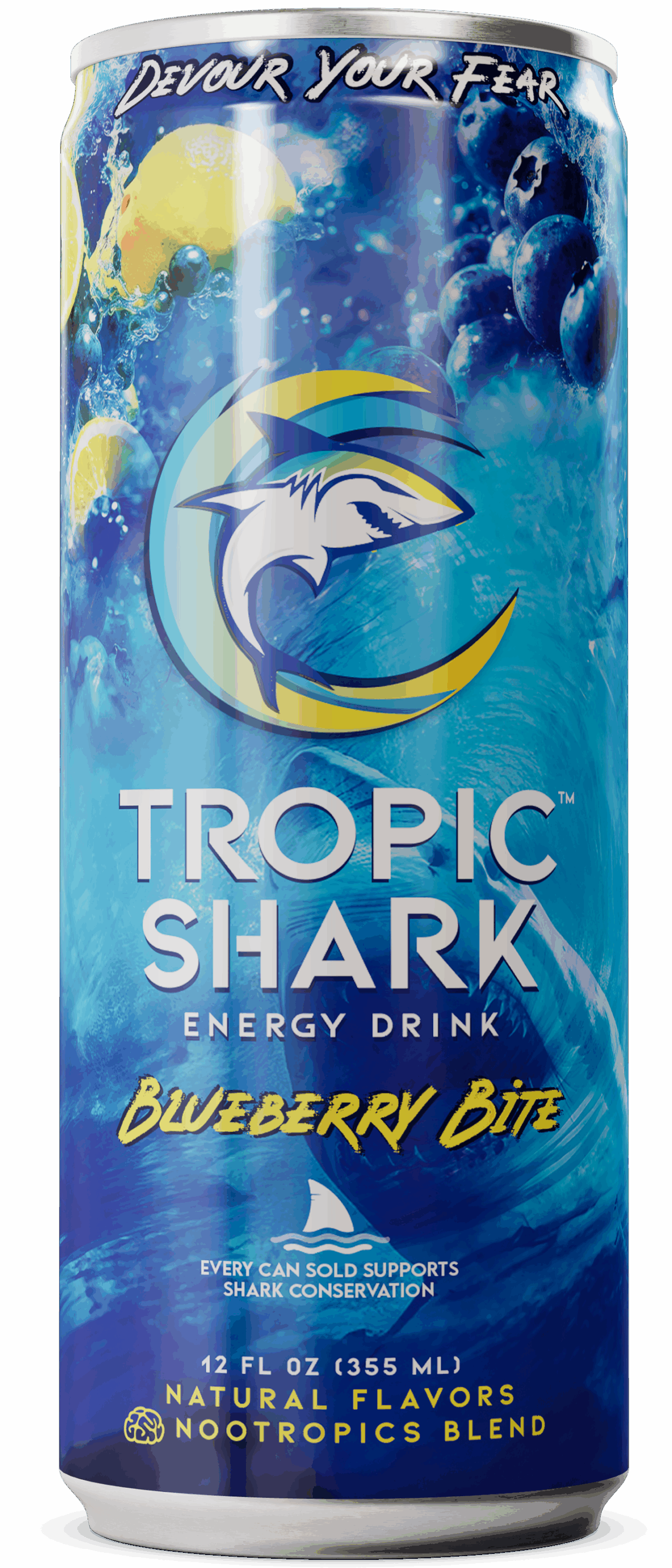 Great White Blueberry Bite